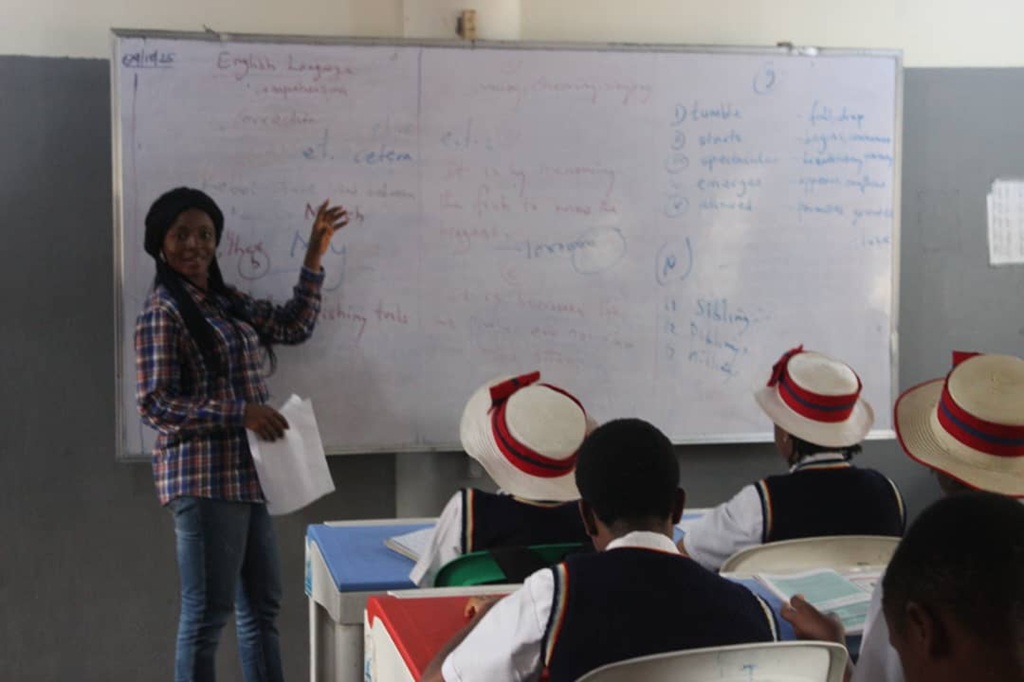 Business studies classroom