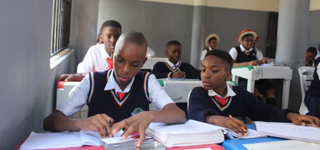 Classroom learning at Spring Of Life Schools